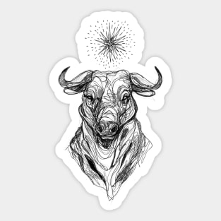 The Bull Sticker